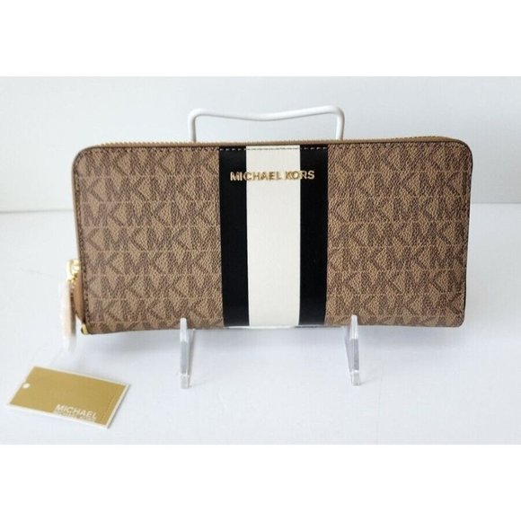 Michael Kors Jet Set Travel Continental Zip Around Wallet Husk Multi NWT - Picture 1 of 7